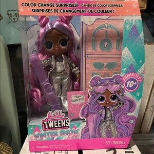 L.O.L. Surprise! Tweens Winter Snow Doll - Pink and Silver